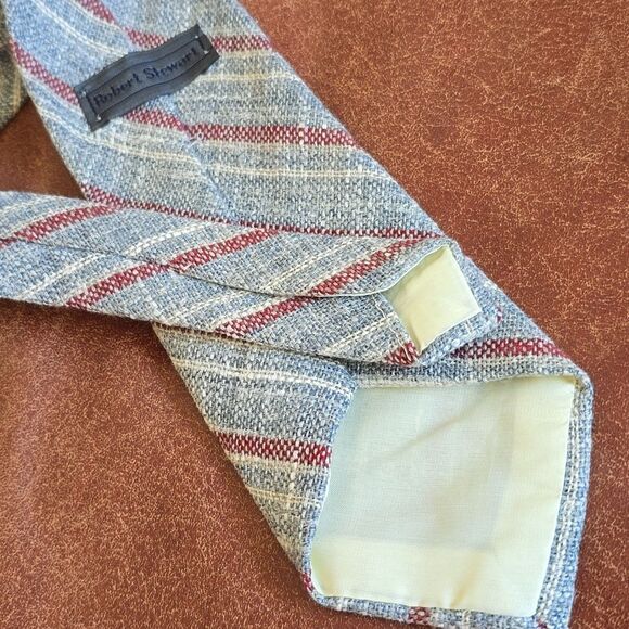 Robert Stewart | Vintage Polyester Tie - Picture 4 of 5